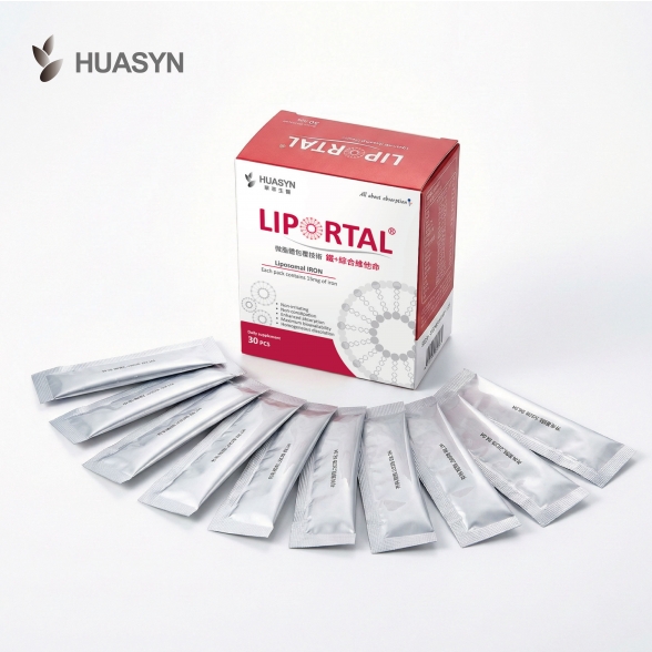 【華莘HUASYN】Liportal 鐵 (微脂體鐵+綜合維他命) 【華莘HUASYN】Liportal 鐵 (微脂體鐵+綜合維他命)