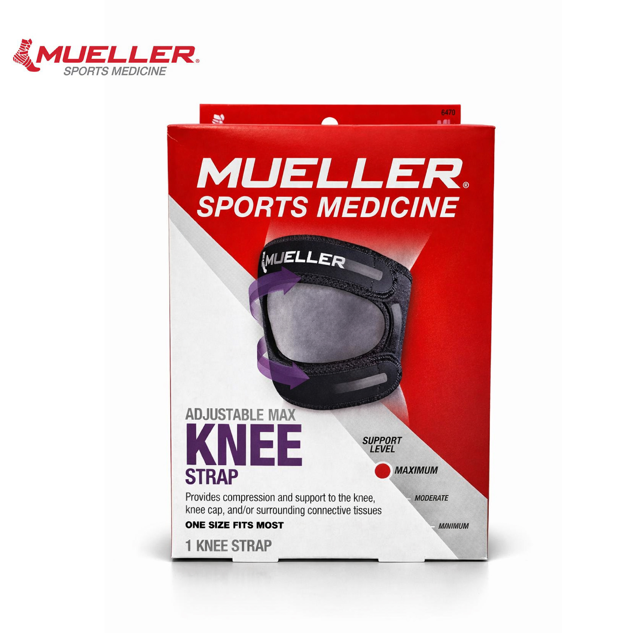 Mueller 慕樂 6479 加強型膝關節加壓帶外盒